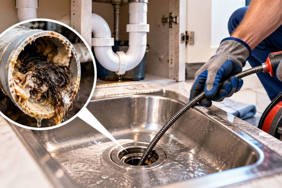 professional drain cleaning
